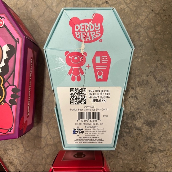 NEW SEALED SET 6 DEDDY BEARS 5" Coffin Plush Target Exclusive& Valentine Edition - Picture 13 of 14